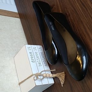 Lower East Side patent leather shoes with box